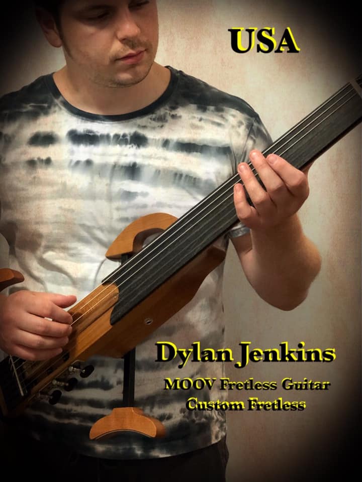 Dylan Jenkins (USA) & MOOV Travel Guitar Fretless